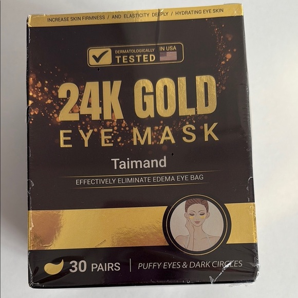 24K Gold Eye Mask by Taimand sealed box - Picture 2 of 3